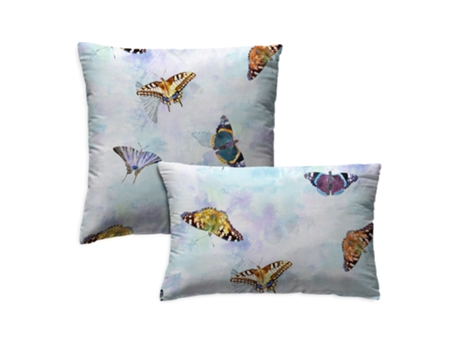 Conjunto de 2 Capas de Almofada Decorativas ETHERE MAISON Papallona