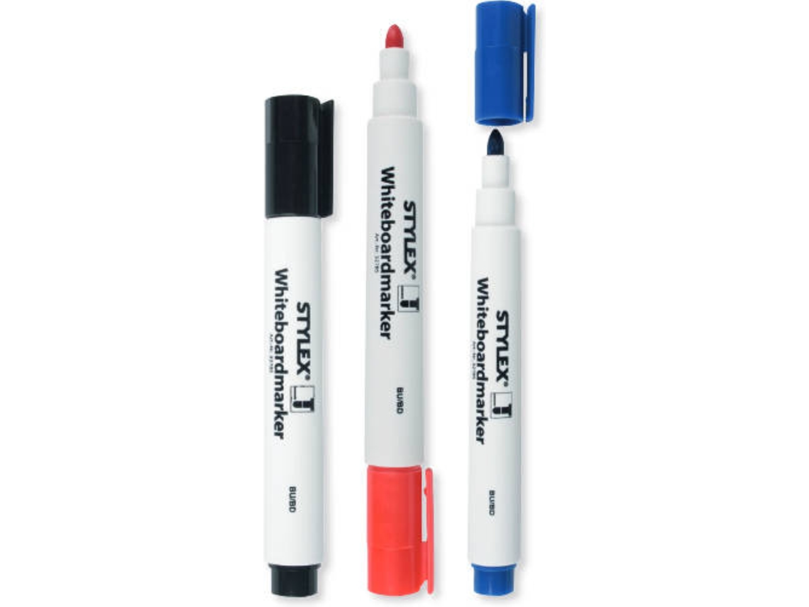 Pack 3 Marcadores STYLEX 32785 Multicor - Plástico)