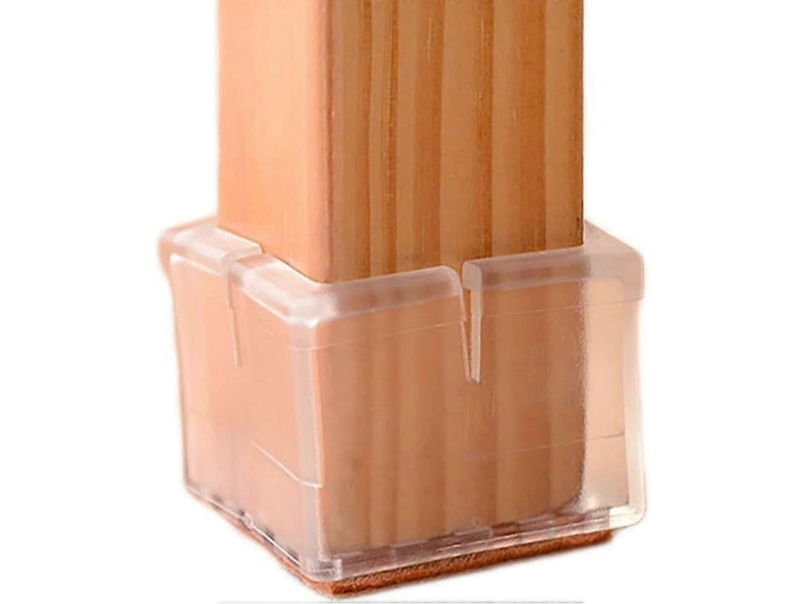 Protetor De Pés De Cadeira Quadrado Para Móveis, De 1 1/4 A 1 3/8 Polegadas-zscy