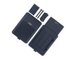 Capa Para Laptop, Capa Protetora Em Couro Pu Azul Marinho Aquaforge