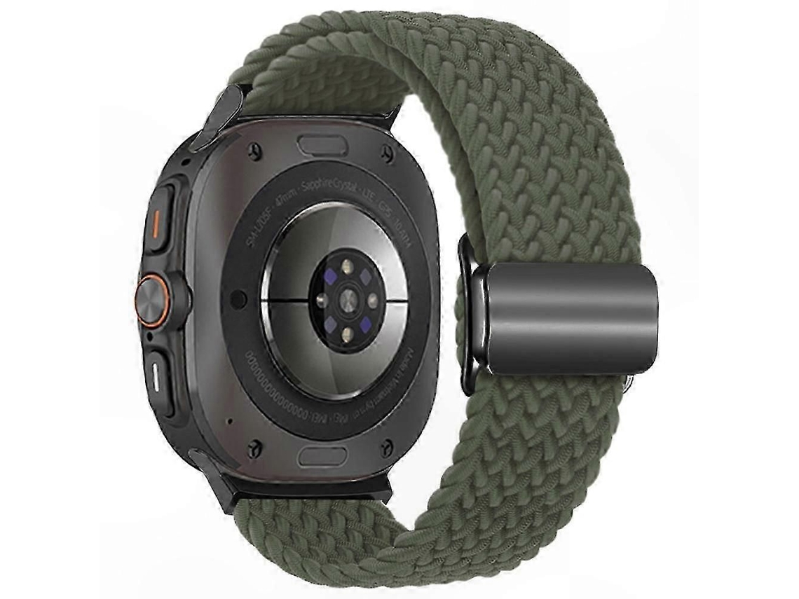 Pulseira Magnética Trançada Para Smartwatch De 47 Mm, Ultracompatível.