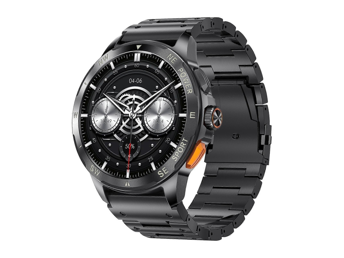 Relógio Inteligente Ak77 Com Chamada Bluetooth, Suporte Para Monitoramento De Oxigênio No Sangue / Pressão Arterial / Frequência Cardíaca / Atividades