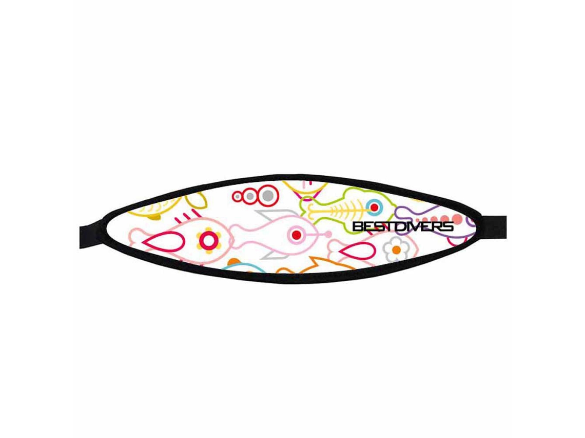 Best Divers Fish Neoprene Mask Strap With Velcro