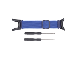 Pulseira Relógio Tecelada Nylon Ajustável Suunto Ambit Azul Escuro