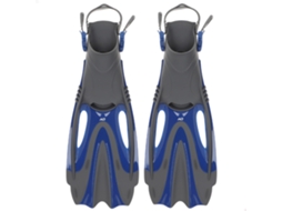 Barbatanas Ajustáveis, Tamanho 39 45, a Partir Dos 12 Anos, Mergulho com Snorkel, Atividades Aquáticas, Tamanho M, Desportos AQUA SPORT