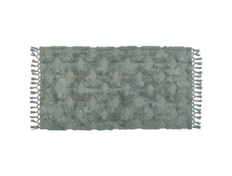 Tapete BELIANI (80 x 150 cm - Algodão - Verde)