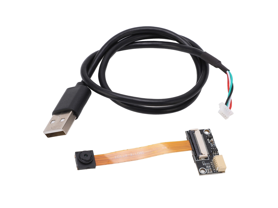 Módulo de Câmara Embutido 5mp, Foco Fixo, 68°, USB, Microfone