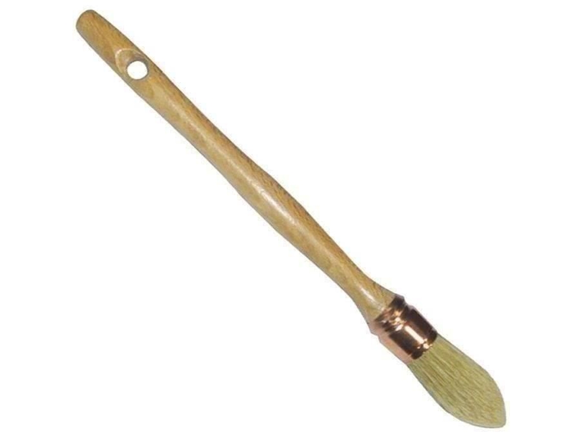 Pincel Para Preenchimento Savy D 18 Mm N°0 Madeira, Aço, Cobre