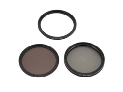 Set De Filtros Para Cámara 3 En 1: Uv, Cpl Y Nd Para Lentes Dslr