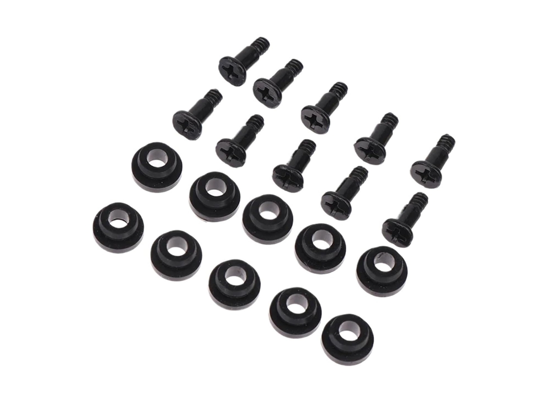Conjunto De 10 Suportes Montagem Com Isolamento Vibração Para Gabinetes Pc 2, 5 3, 5 Polegadas Para Montagem De Buffer