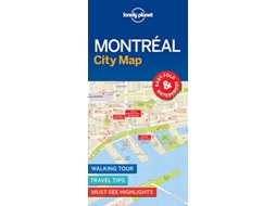 Livro Lonely Planet Montreal City Map de Lonely Planet (Inglês)