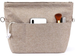 Organizador de bolsa AQUAFORGE com vários compartimentos, resistente, com chaveiro