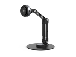 Suporte Ajustável Para Tablet Com Ventosa. Suporte De Alumínio Para Tablets E Smartphones. Rotação De 360° E Altura Ajustável.