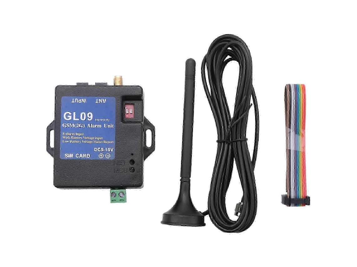 Sistema De Alarme Gsm Inteligente De 8 Canais Com Controle Remoto Por Aplicativo E Alerta Por Sms, Compatível Com Residências E Escritórios.