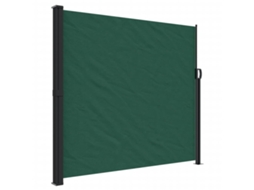 Retractable Side Awning, Retractable Side Awnings Vidaxl Verde Poliéster (180 X 500 Cm)