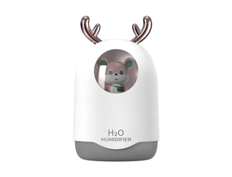 Difusor de Aromas VANJL Óleos Essenciais Desenho Animado 300Ml Branco