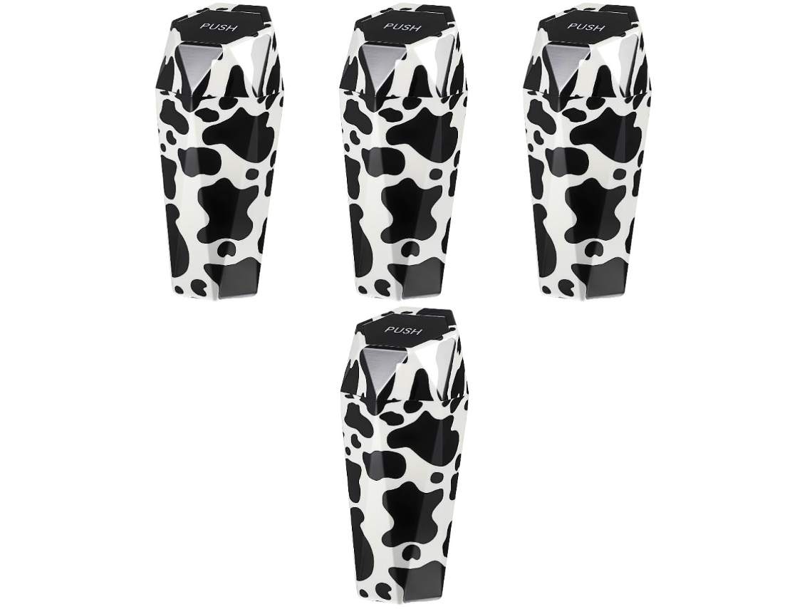 Conjunto De 4 Peças Lixeira Pequena Para Caminhão Lixo, Com Tampa Plástico.