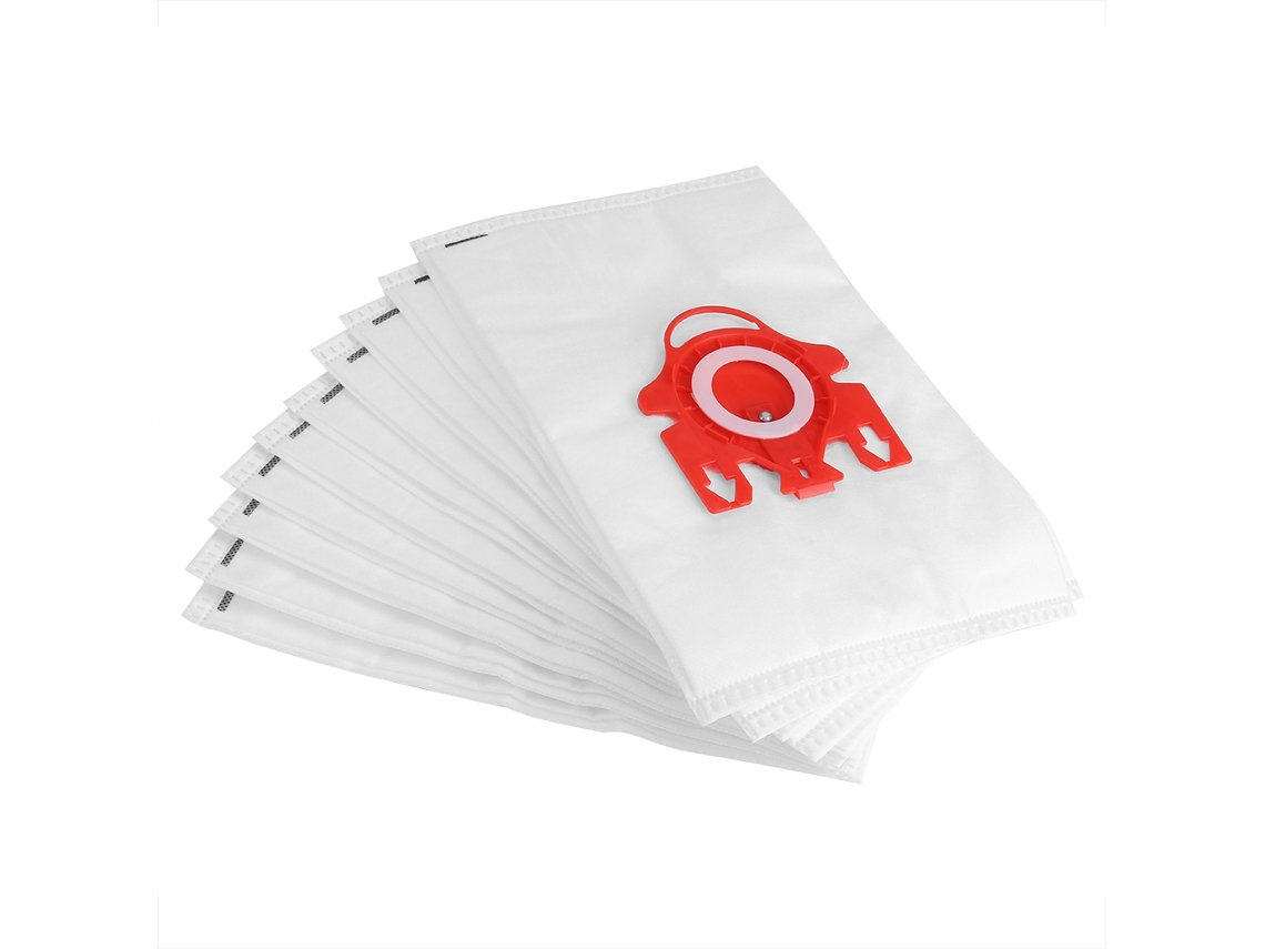10 Sacos Filtro Poeira para Aspirador Miele Fjm S4780/4510/4300 S241 s3800 | S/MARCA