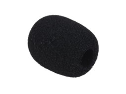Andoer Mini Lapel Headset Microphone Windscreen Mic Foam Cover, Black 10 pack LAXISCREED