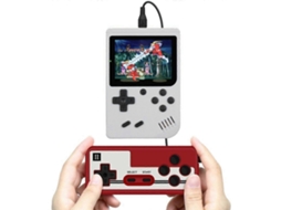 Console De Videogame Retrô Para Crianças Console De Videogame Portátil Construído Em 400 Jogos Portáteis Hengjian
