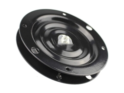 Rodamiento de Turntable Redondo Ø16cm, Base Giratoria para Asiento de Barco/taburete, Hardware de Placa Giratoria Resistente