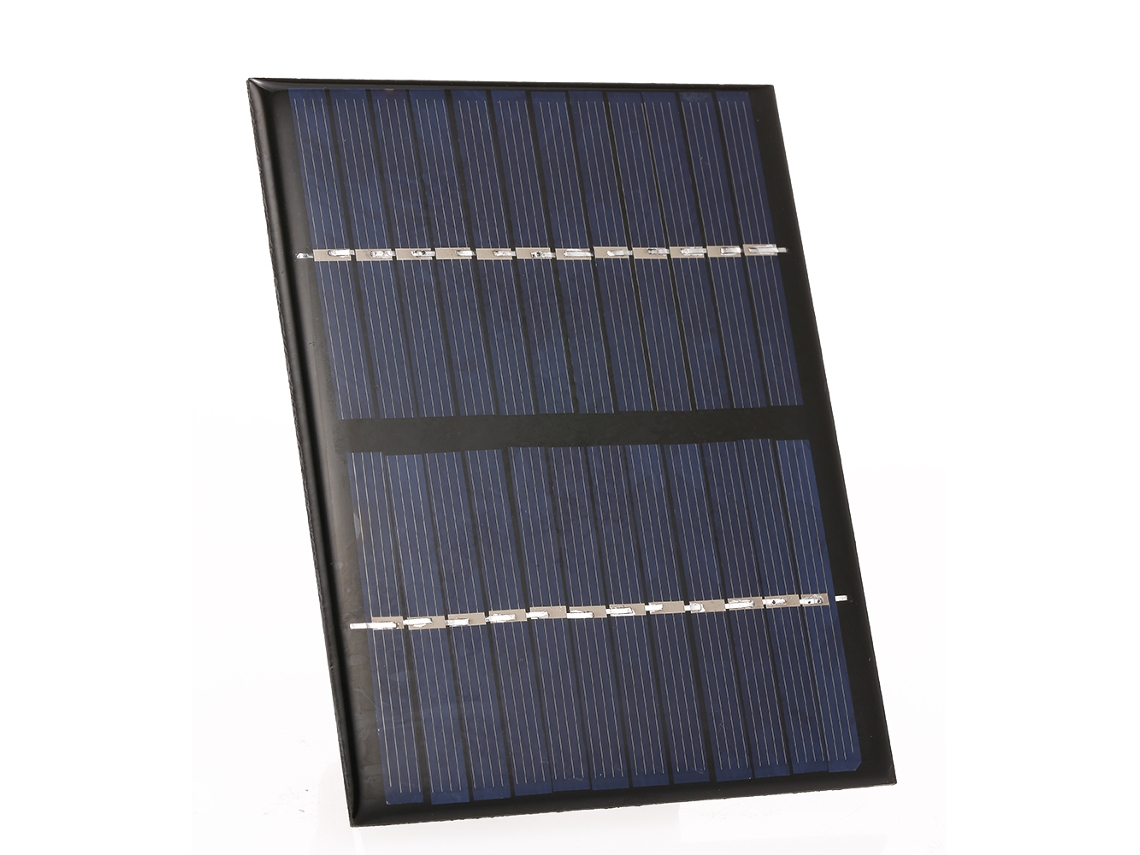 Carregador Solar 1.5w 12v com Clip de Jacaré Primerox
