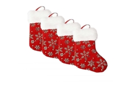 Meias De Natal Personalizadas Vermelhas E Brancas Olysi Shop