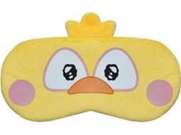 Máscara de Dormir de Pelúcia Macia com Estampa de Desenho Animado AQUAFORGE
