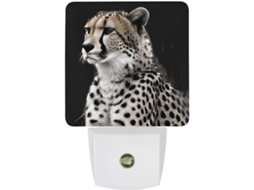Luminária noturna de parede LED com plugue, acendimento automático, sensor crepuscular automático, luz noturna EM