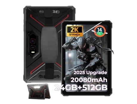 Tablet PC R9 Plus 4g 11 8gb/512gb Android 14 20080mah Vermelho Hotwav