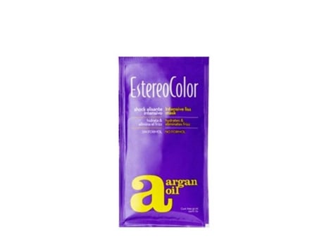 Máscara Shock Alisante Intensivo Argan Oil 50ml Estereocolor