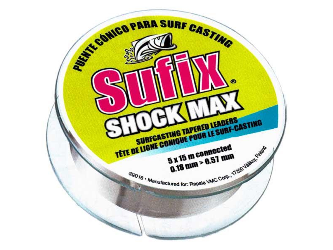Sufix Linha Shock Max 5X15 M