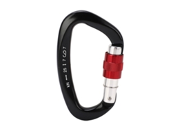 Ferramenta de Bloqueio Automático Carabiner Alumínio Vermelho