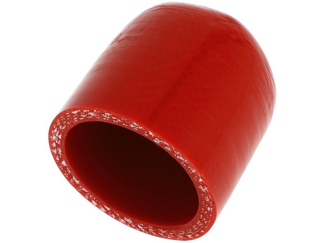 Slang De Bypass - Rood - Eindkap - 38 Mm De Diâmetro Interior - 40 Mm De Comprimento - Alta Resistência À Temperatura - Slangafsluiter