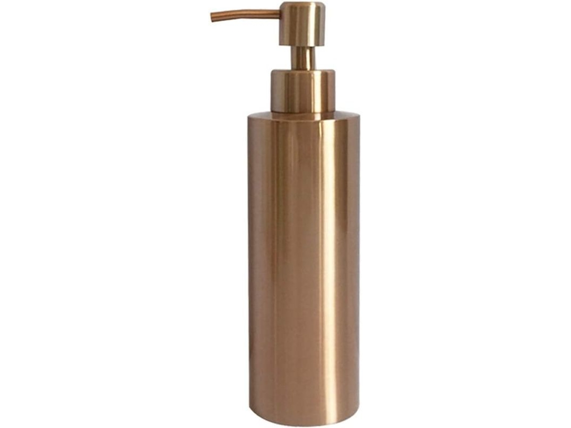Dispensador De Jabón Acero Inoxidable 350ml Para Gel De Ducha Champú Lava Platos Baño Cocina