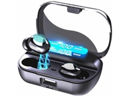 Ouvintes Sem Fio Bluetooth, Commande Tactile, Com Estojo De Carregamento, Para Le Sport Et Les Voyages,