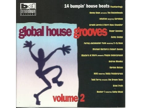 Cd Global House Grooves Vol 2 Breakdown Records