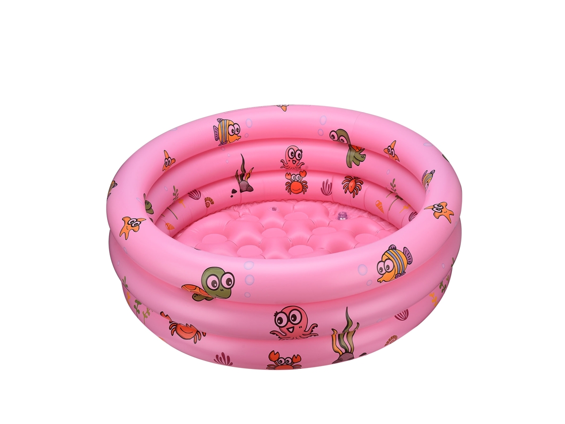 Mali piscina Inflável Redonda para Bebê 80cm Material Macio para Jardim e Interior