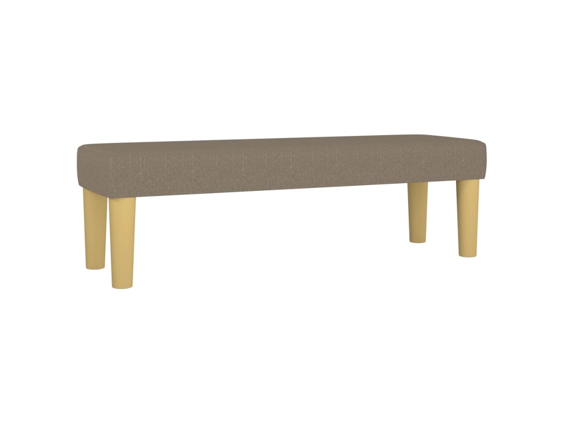 Bench, Benches Vidaxl Cinzento-acastanhado Tecido (100 X 30 X 30 Cm)
