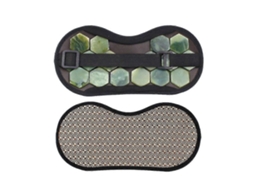 Máscara de Dormir de Germânio/jade para Homens e Mulheres com Faixa Elástica Ajustável. TAISHENGDA
