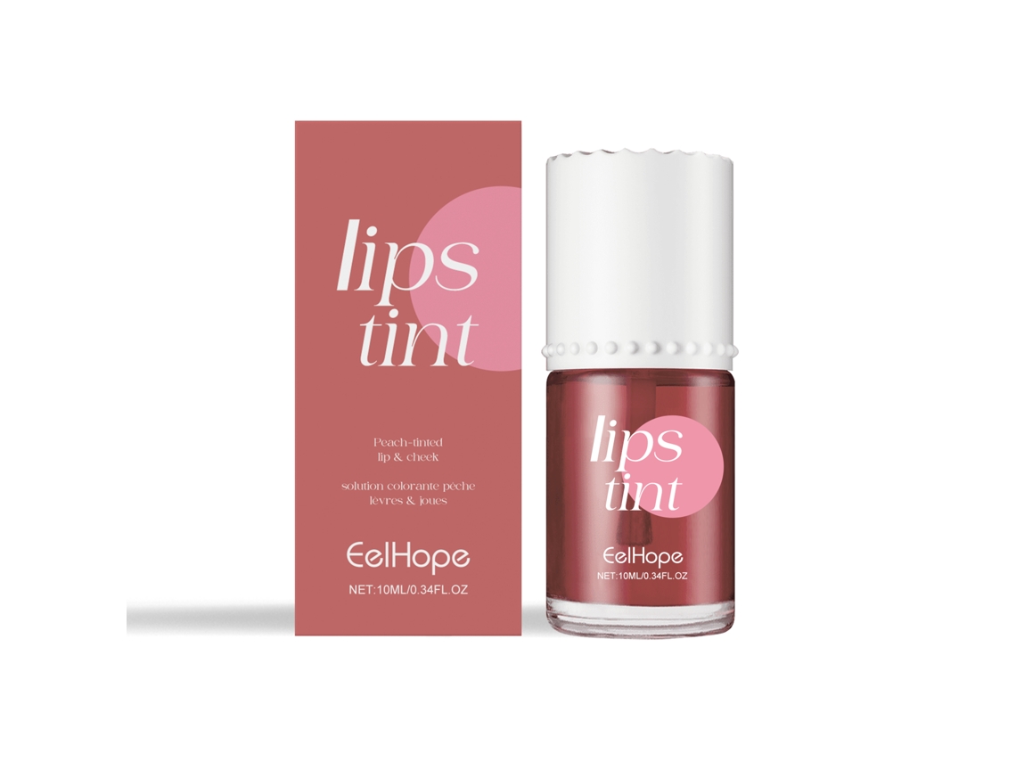Tinta Labial com Duplo Uso Hidratante Pêssego Nude para um Visual Sofisticado LAXISCREED