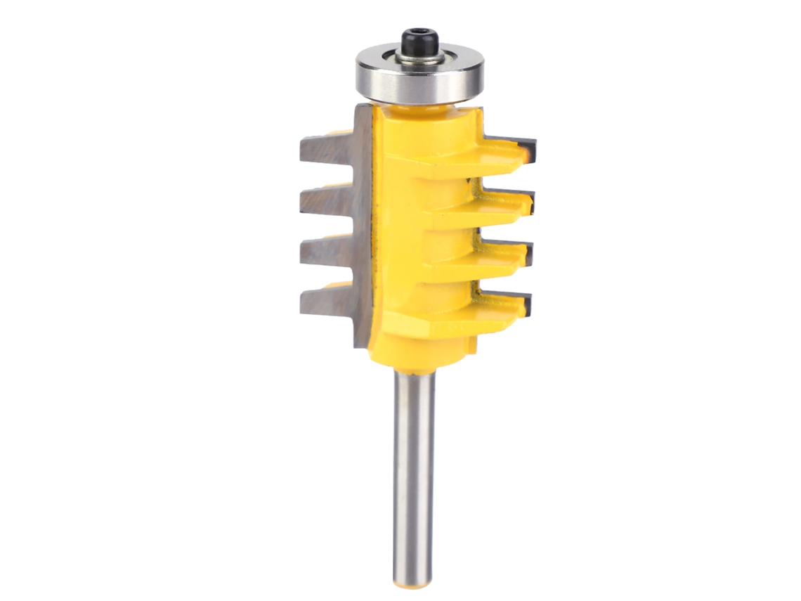 Fresa Router Com Conexão Em Dedo Para Carpintaria 1/4" Shank Cutter De Fresamento Madeira