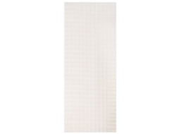 Conjunto 1 Tapete Interno Vidaxl Creme Poliéster (150 X 80 Cm)