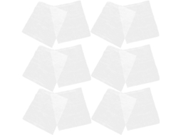 Filtro de Ar Condicionado 12 Peças em Papel Pet, Branco, Purificador e Antialérgico, Ideal para CHABERLU