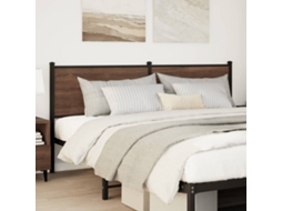 Cabeceira de Substituição 160 Cm Madeira/aço Carvalho Castanho MAISON EXCLUSIVE