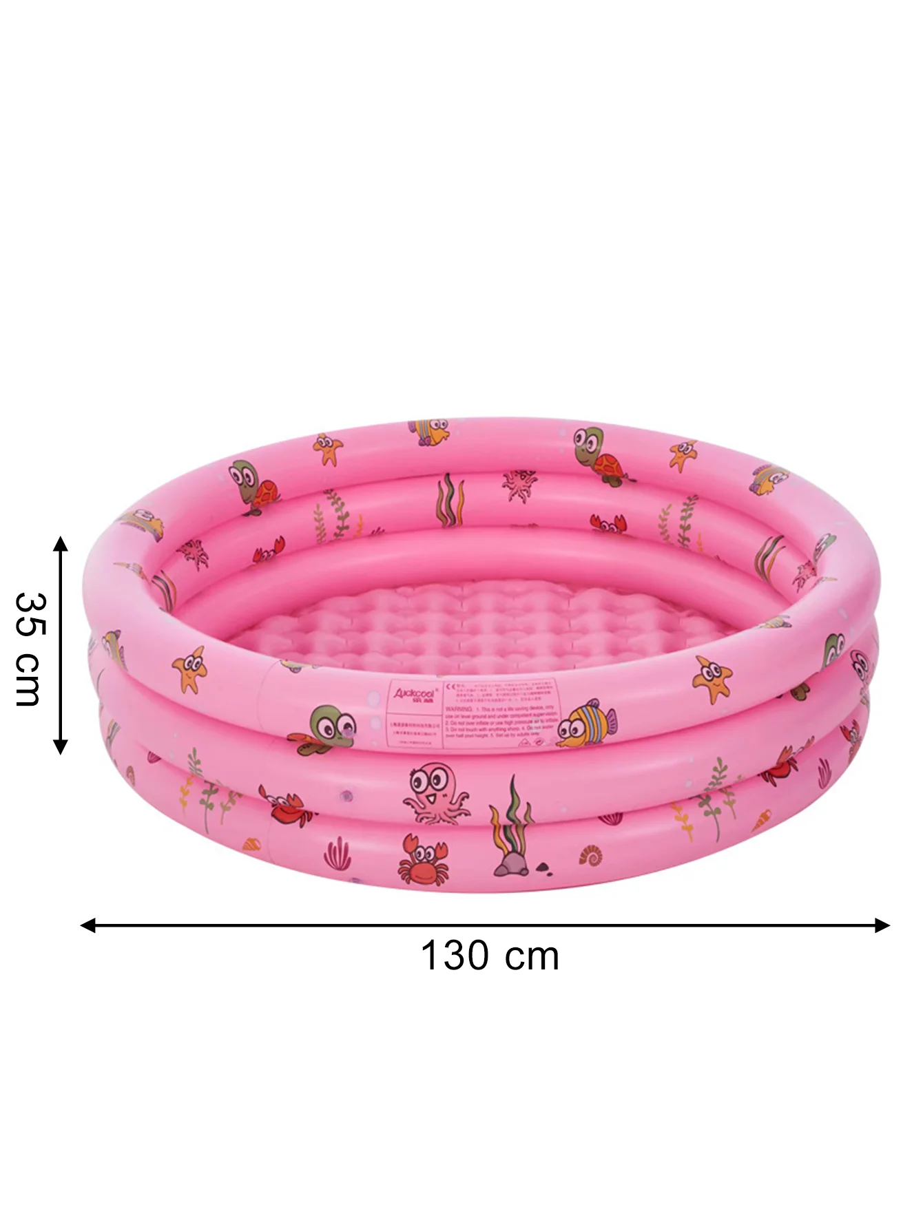 Piscina Inflável, Piscina Rasa Para Quintal, Recreação Aquática De Verão, Redonda Em Pvc Reforçado