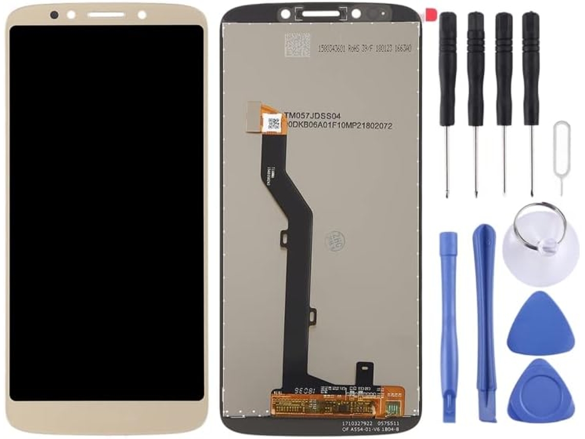 Lcd Tft Para Celular Motorola Moto E5 Com Conjunto De Digitalizador