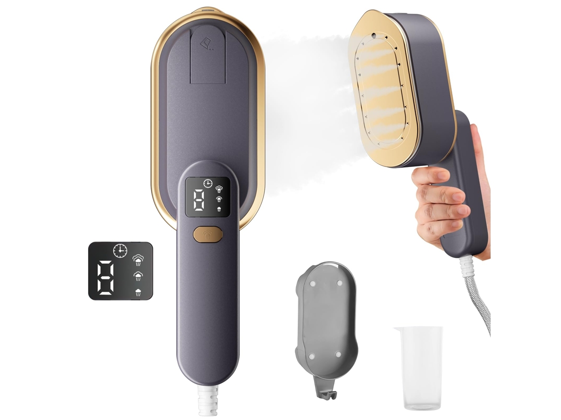 Vaporizador de Roupas Portátil 1500 W com Reservatório Removível BRILVIBERA
