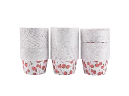 Conjunto De 100 Forminhas De Papel Para Muffins E Cupcakes, Formato Redondo, Para Assar E Apresentar Sobremesas Em Festas E Eventos