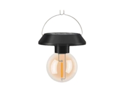 Lanterna Solar Suspensa AQUAFORGE para Camping, iluminação Led, jardim e áreas externas, instalação simples